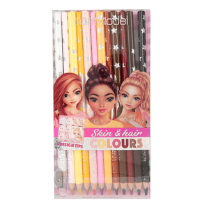 TOPModel - Haut & Haar Buntstifte Set