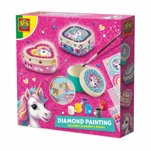 SES Unicorn - Diamond Painting Schmuckkästchen