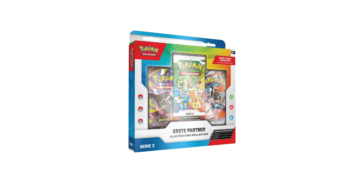 Pokémon Erste Partner - Illustrations-Kollektion Serie 3
