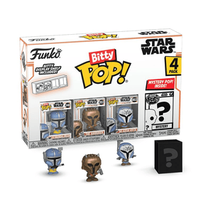 Funko Bitty POP: Mandalorian- Heavy Mandalorian 4PK