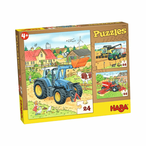 HABA Puzzles Traktor und Co.
