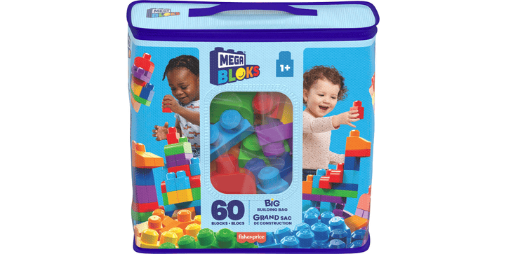 Mega Bloks Bausteine-Beutel bunt - 60 Teile