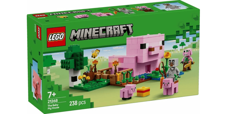 LEGO® Minecraft™ 21268 Das Babyschwein-Haus