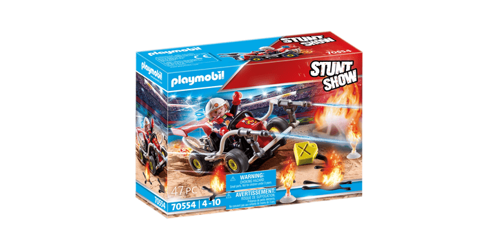 70554 Stuntshow Feuerwehrkart - Playmobil