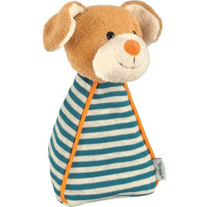 Süßer Kuschelhund mit Bauchtasche