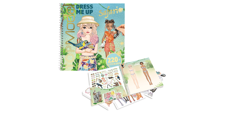 TOPModel Dress Me Up Stickerbuch Safari