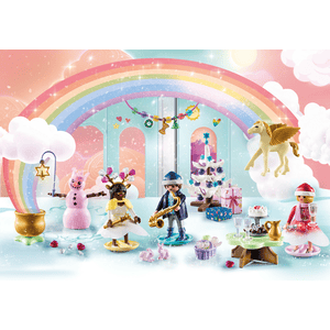 71348 Adventskalender "Weihnachtsfest unter dem Regenbogen" - Playmobil