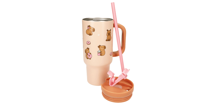 PENFection To Go Becher mit Strohhalm CAPYBARA – 2026