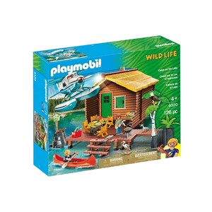 9320 Abenteuerurlaub an der Seehütte - Playmobil