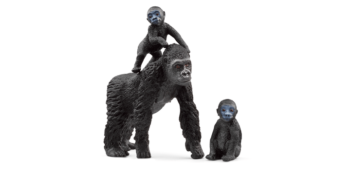 Schleich® 42601 - Flachland Gorilla Familie
