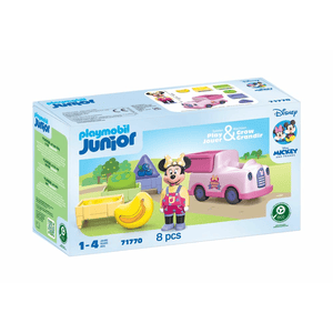 71770 JUNIOR & Disney: Minnie Maus' Obst-Transporter mit Sortierspaß
