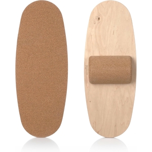 Dantoy 6989 - Kork/Holz Balance Board - Halbzylinder