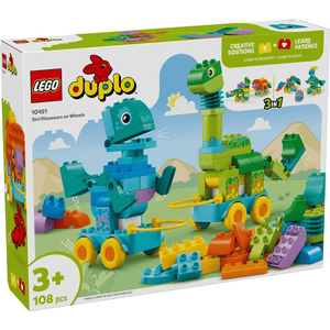 LEGO® DUPLO® 10451 Dinos auf Rädern 3-in-1-Set