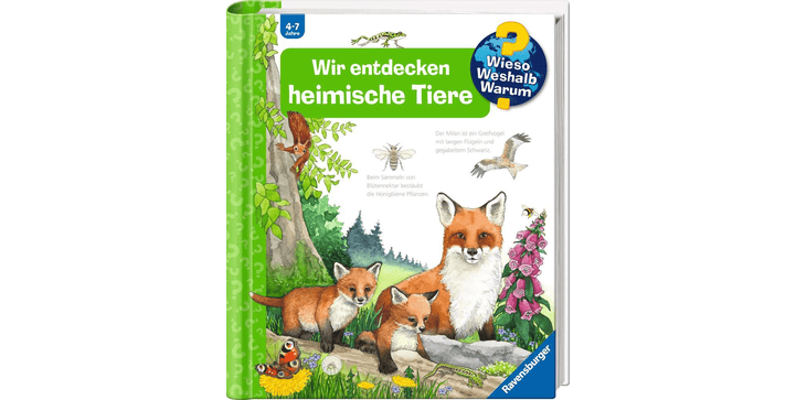 Wieso? Weshalb? Warum? Band 71: Wir entdecken heimische Tiere