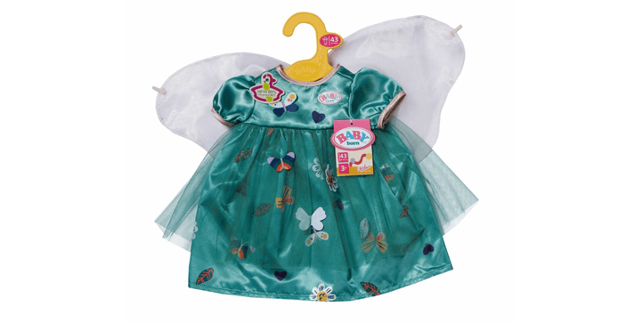 BABY born® Feenkleid mit Flügeln 43cm 
