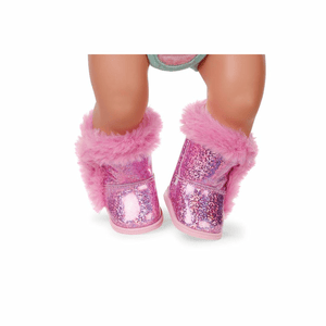 BABY born Glitzer Stiefel - Pink oder Blau - 1 Paar - 43 cm