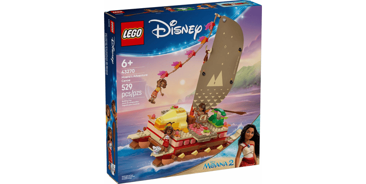 LEGO® Disney Princess 43270 Vaianas Abenteuerfloß
