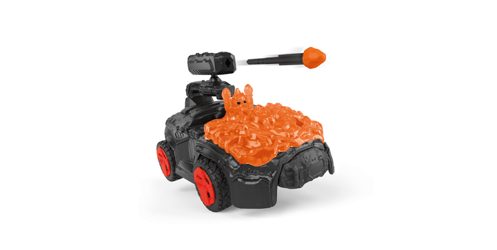 Schleich® 42668 Lava-Crashmobil mit Mini Creature