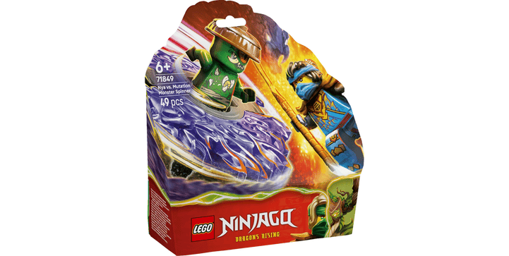 LEGO® NINJAGO® 71849 Nya vs. Elementarmonster-Spinner