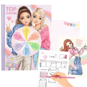 TOPModel Stimmungs-Malbuch mit Licht Deutsch