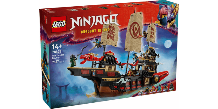LEGO® NINJAGO® 71848 Der Tempel-Flugsegler