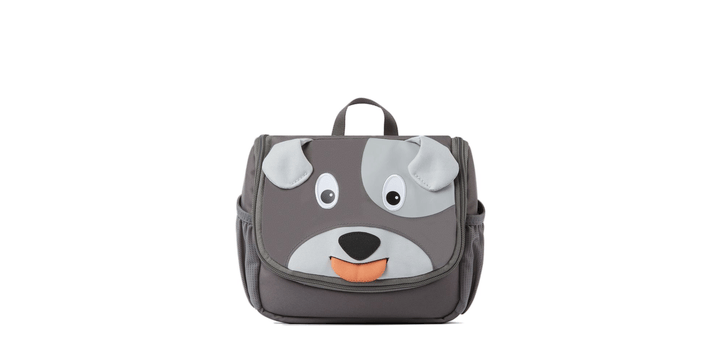 Affenzahn Kulturtasche Hund Grau