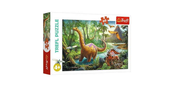 Trefl Puzzle 60 - Dinosaurier