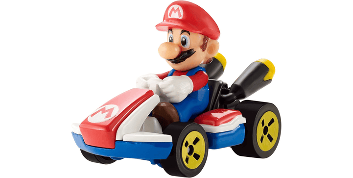 Hot Wheels Mario Kart 1:64 Die-Cast Mario