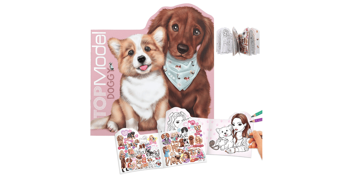 TOPModel Doggy Malbuch figürlich KITTY and DOGGY