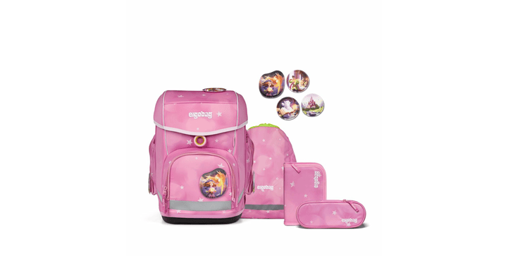 ergobag cubo Schulranzen-Set WolkenzauBär