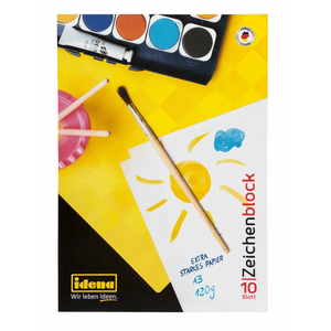 Idena Zeichenblock DIN A3 - 10 Blatt - FSC® Mix