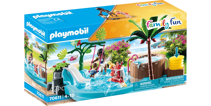 70611 Kinderbecken mit Whirlpool - Playmobil