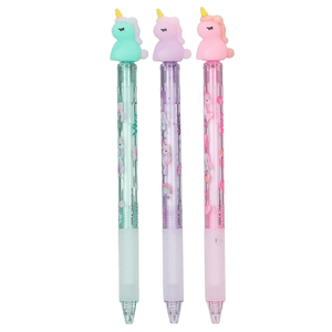 Ylvi Radierbarer Gelstift mit Einhorn-Topper - Blindpack