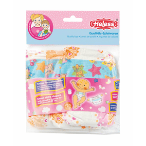 Heless kleine Puppenwindeln 3 Stück - Gr. 28-35 cm