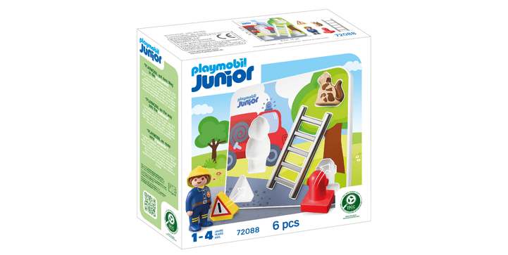 72088 JUNIOR: Feuerwehr-Puzzle - Playmobil