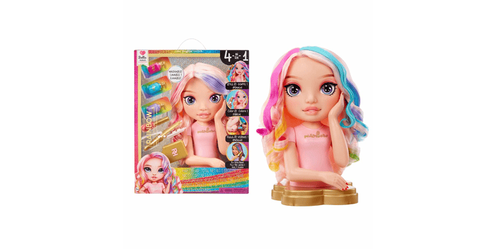 Rainbow High Bella 13” Styling-Kopf 4-in-1 Spielset