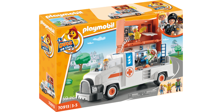 70913 Polizei Truck  Feuerwehr Truck – PlaymobilNotarzt Truck