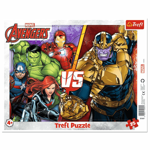 Trefl Rahmen-Puzzle 25 Teile - Avengers