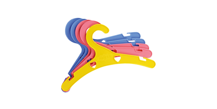 Heless Bunte Puppenkleiderbügel 5 Stück