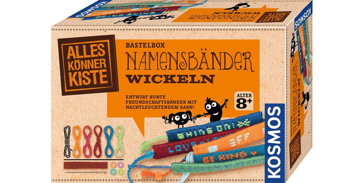 Kosmos Bastelbox - Namensbänder wickeln