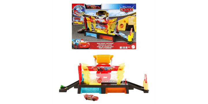 Disney Pixar Cars Color Changers Lightning McQueen Autowaschanlage