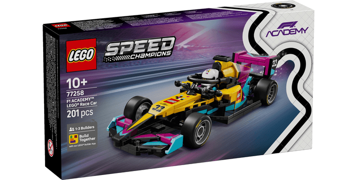 LEGO® Speed Champions 77258 - F1 ACADEMY™ LEGO® Rennwagen