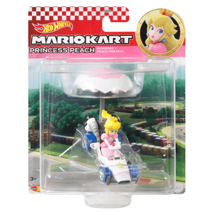 Hot Wheels Mario Kart Princess Peach B-Dasher Peach Parasol Glider