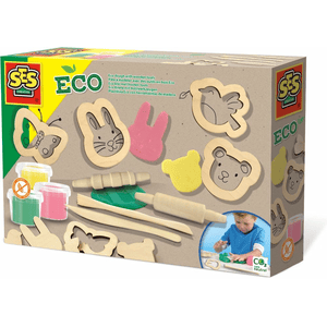 SES Eco Knete mit Holzwerkzeugen