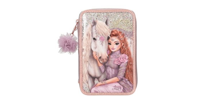 TOPModel 3 Fach Federtasche VIVA VIOLET