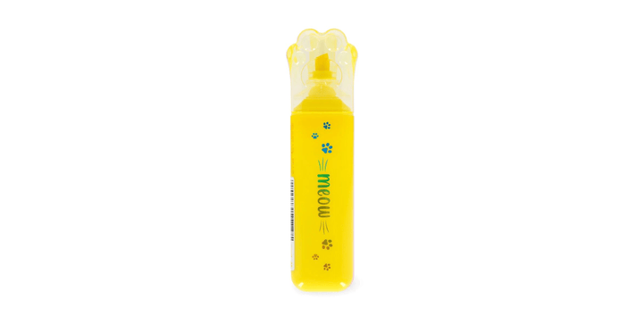 Legami Textmarker - Meow - Kitty in gelb