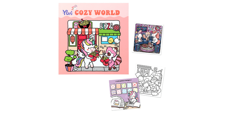 Ylvi COZY World Malbuch