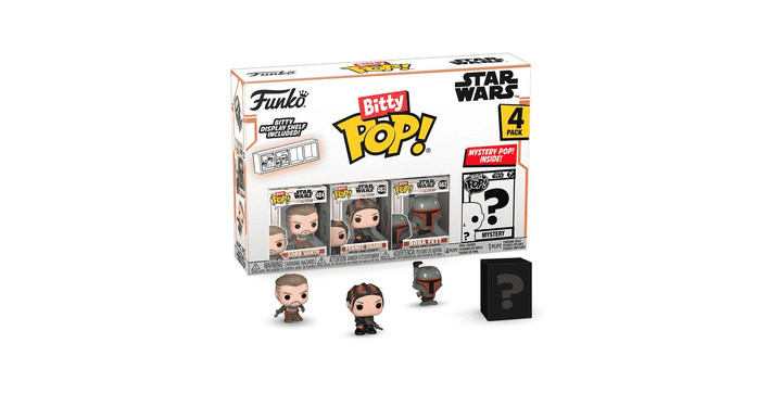 Funko Bitty POP: Mandalorian- Marshal 4PK