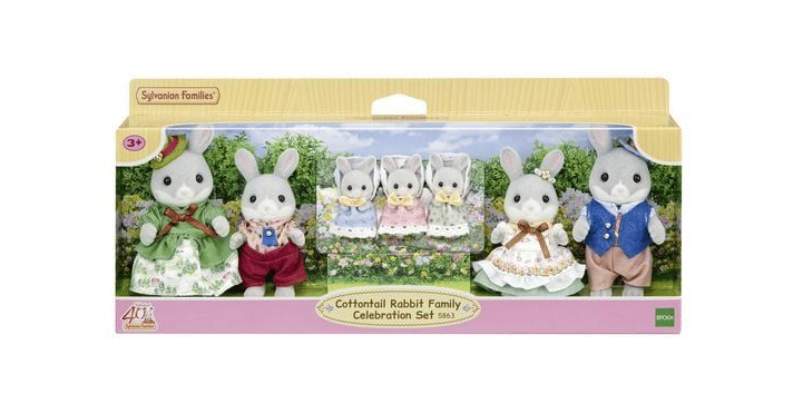 Sylvanian Families 5863 Waldkaninchen Festtagsset 40. Jubiläum