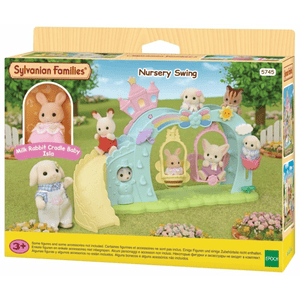 Sylvanian Families Erlebniskindergarten Schaukel mit Figur